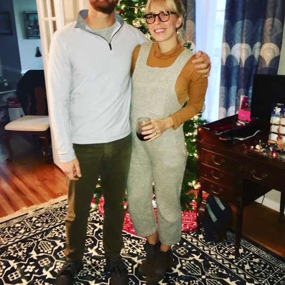 Zara Pants - Zara gray knit sweater jumpsuit